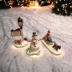 Vintage Hallmark Keepsake Victorian Christmas Memories Kinkade Ornaments